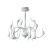 Lampa designerska wisząca SNAKE  biała AZ0045 - Azzardo