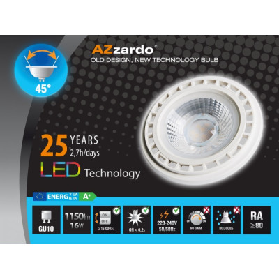 Żarówka LED QR111 16W GU10 AZ1104 - Azzardo